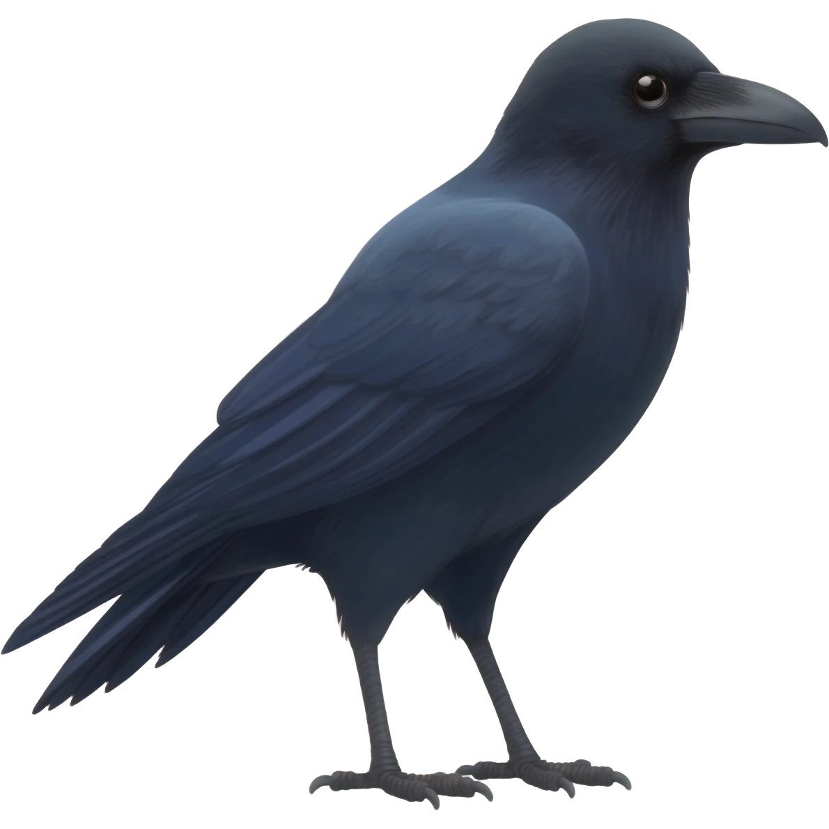 Sağa bakan karga emoji