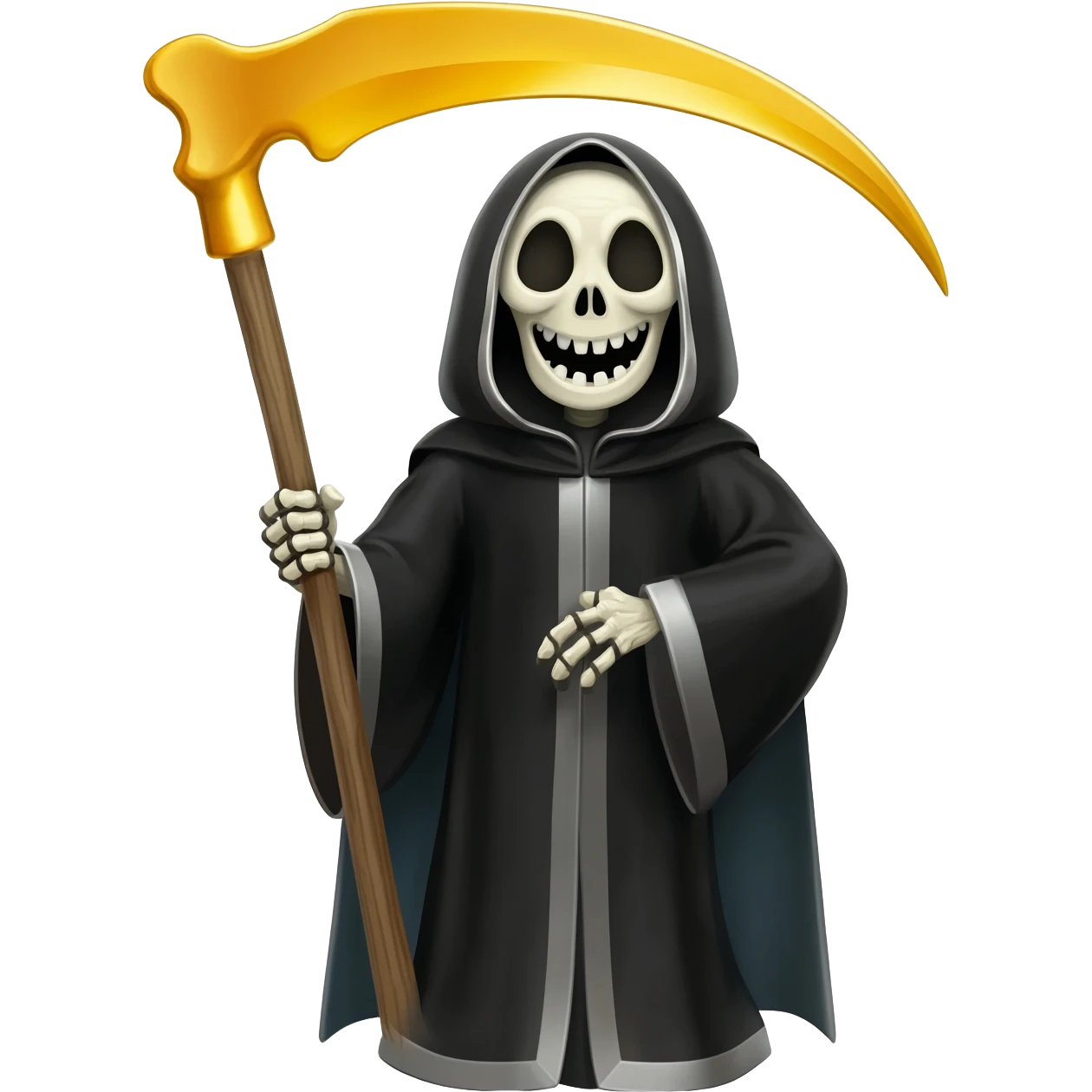 grim reaper happy emoji