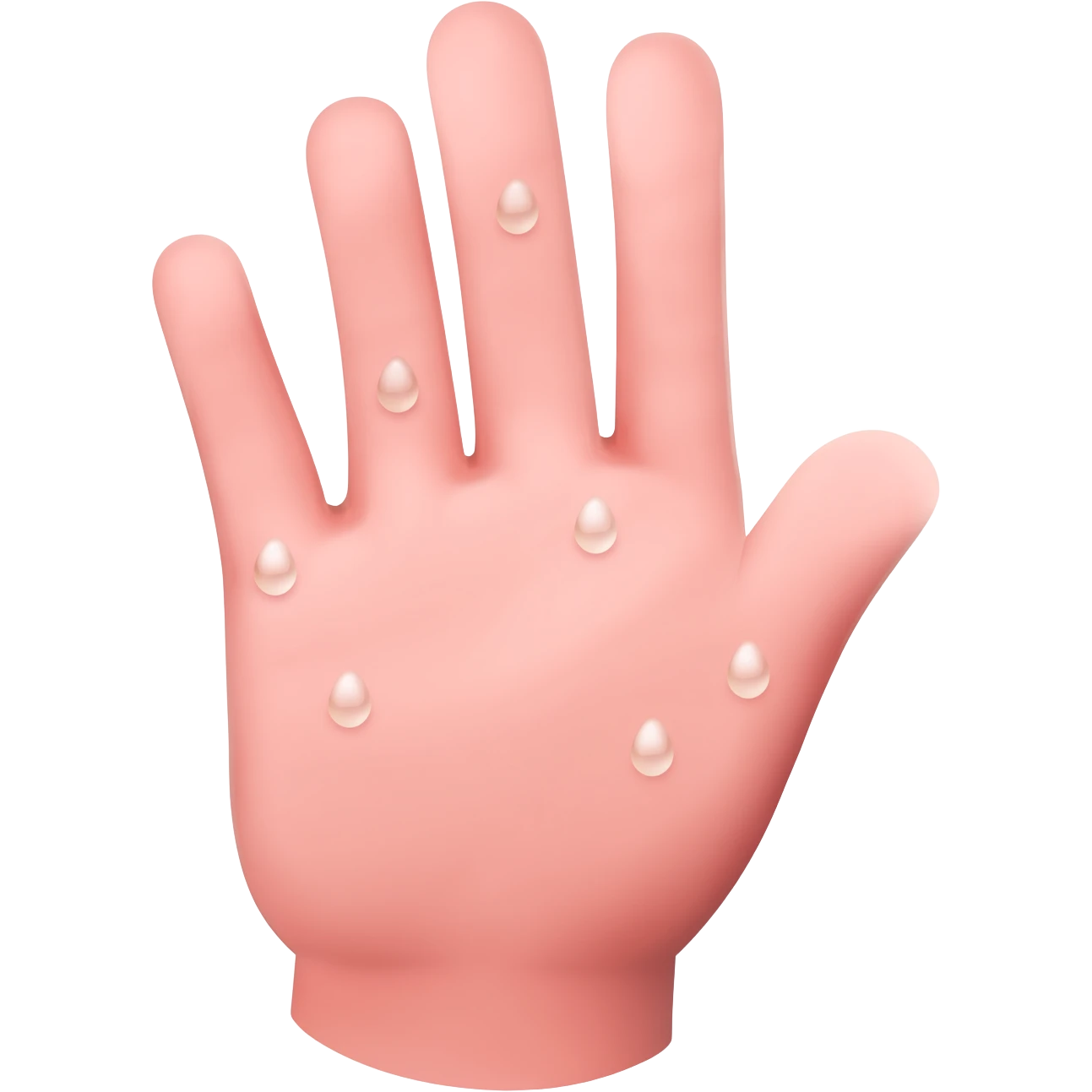 Fais un émoji avec c'est main qui pleure emoji