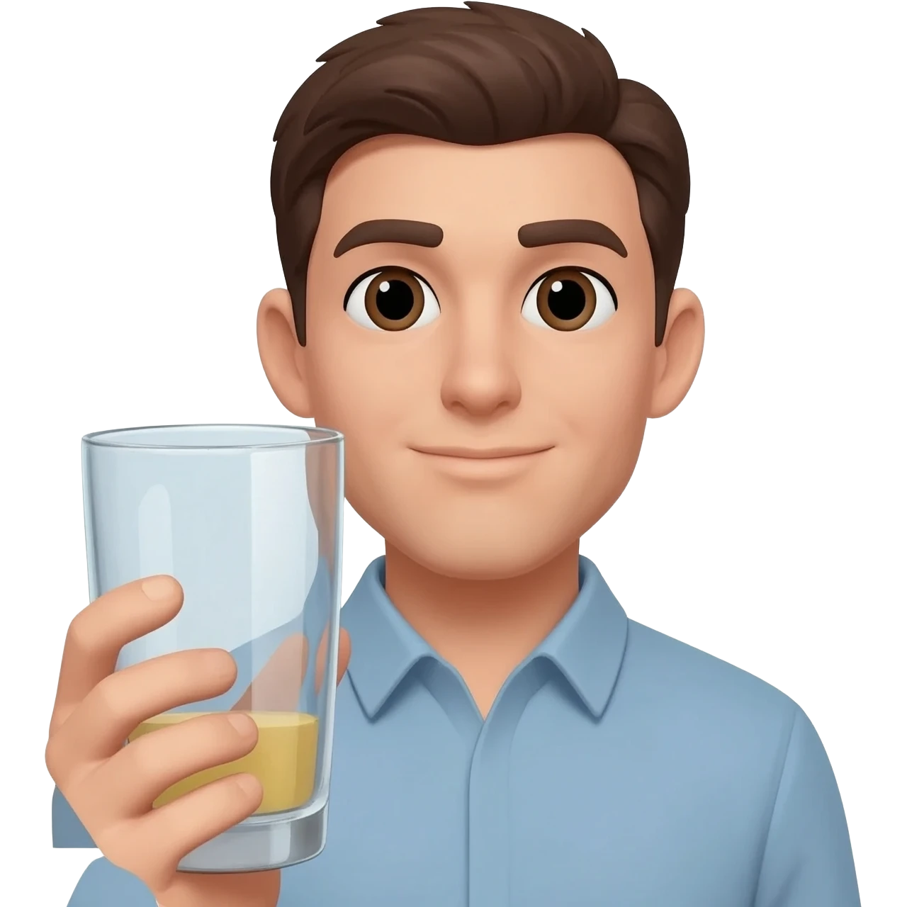 drinks half empty emoji