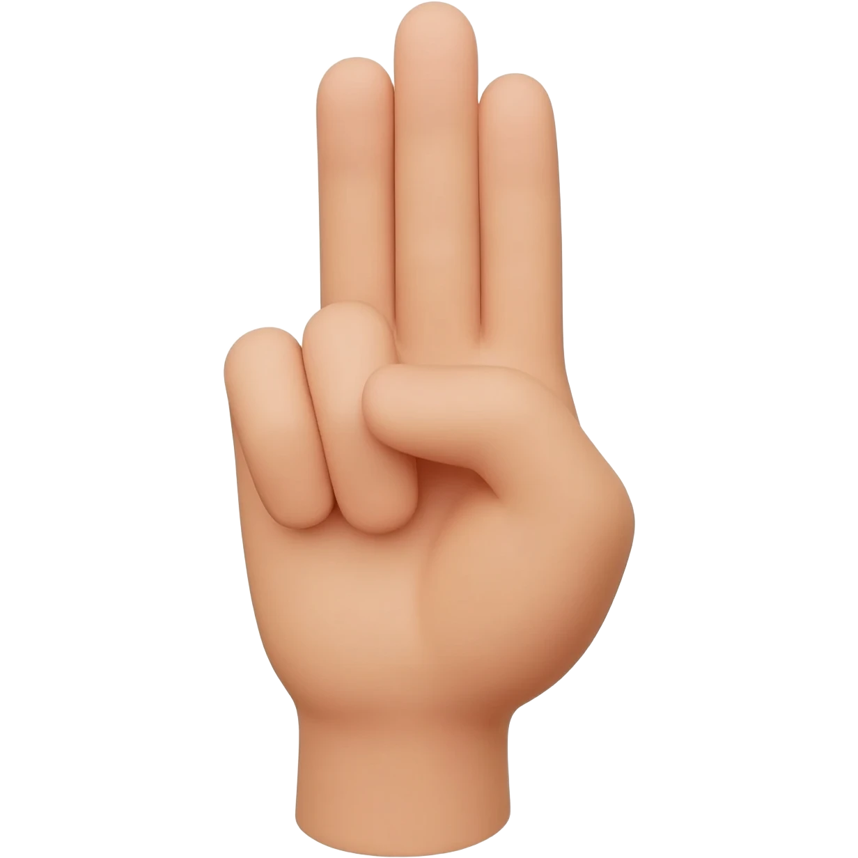 3 fingers like serbs do it emoji