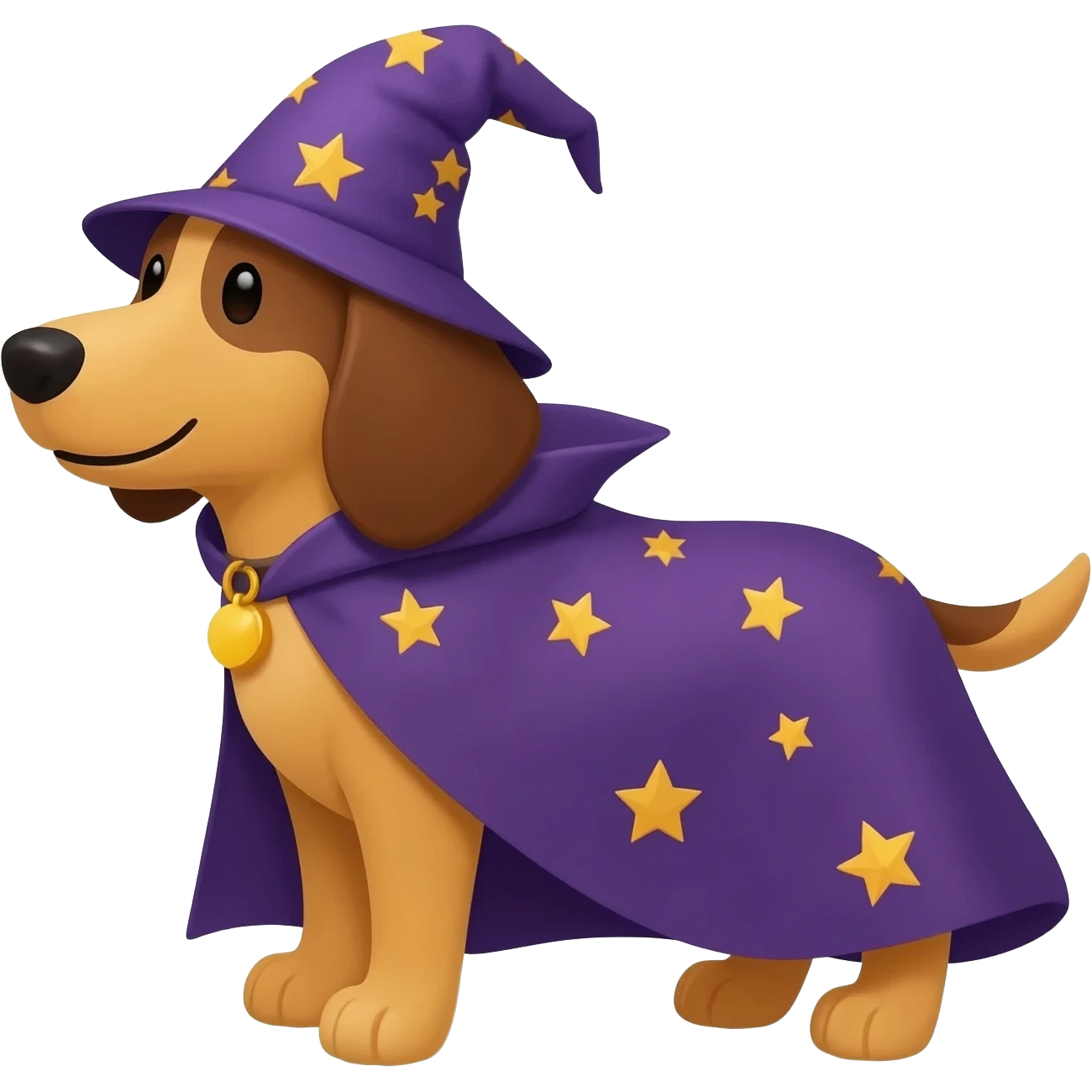 Dog wizard emoji