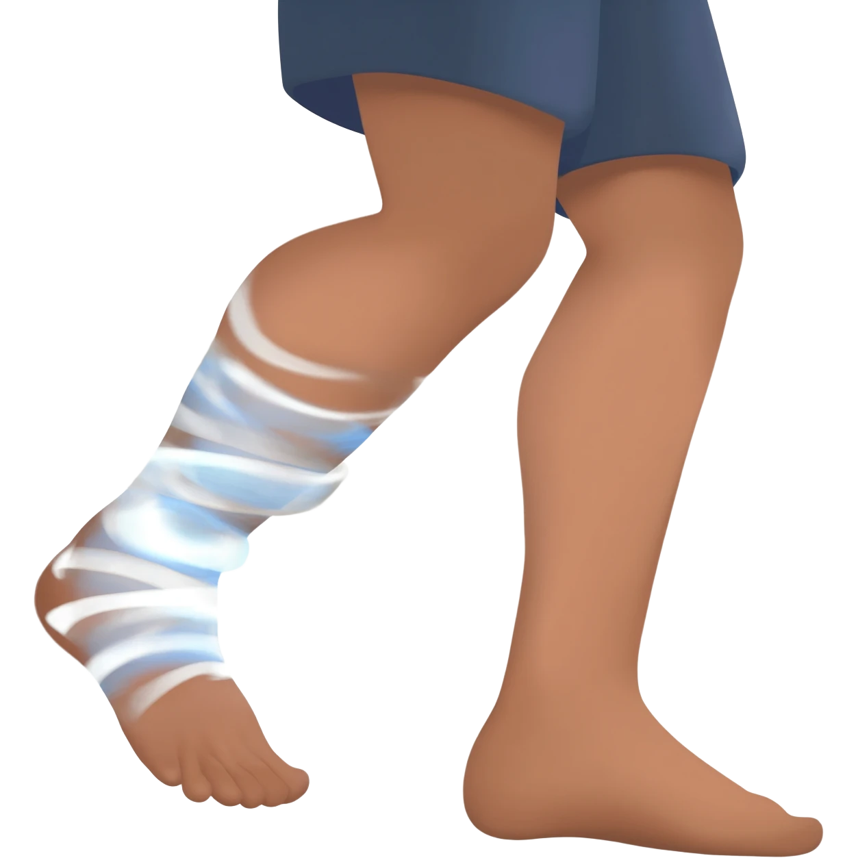 hurt twisted ankle emoji