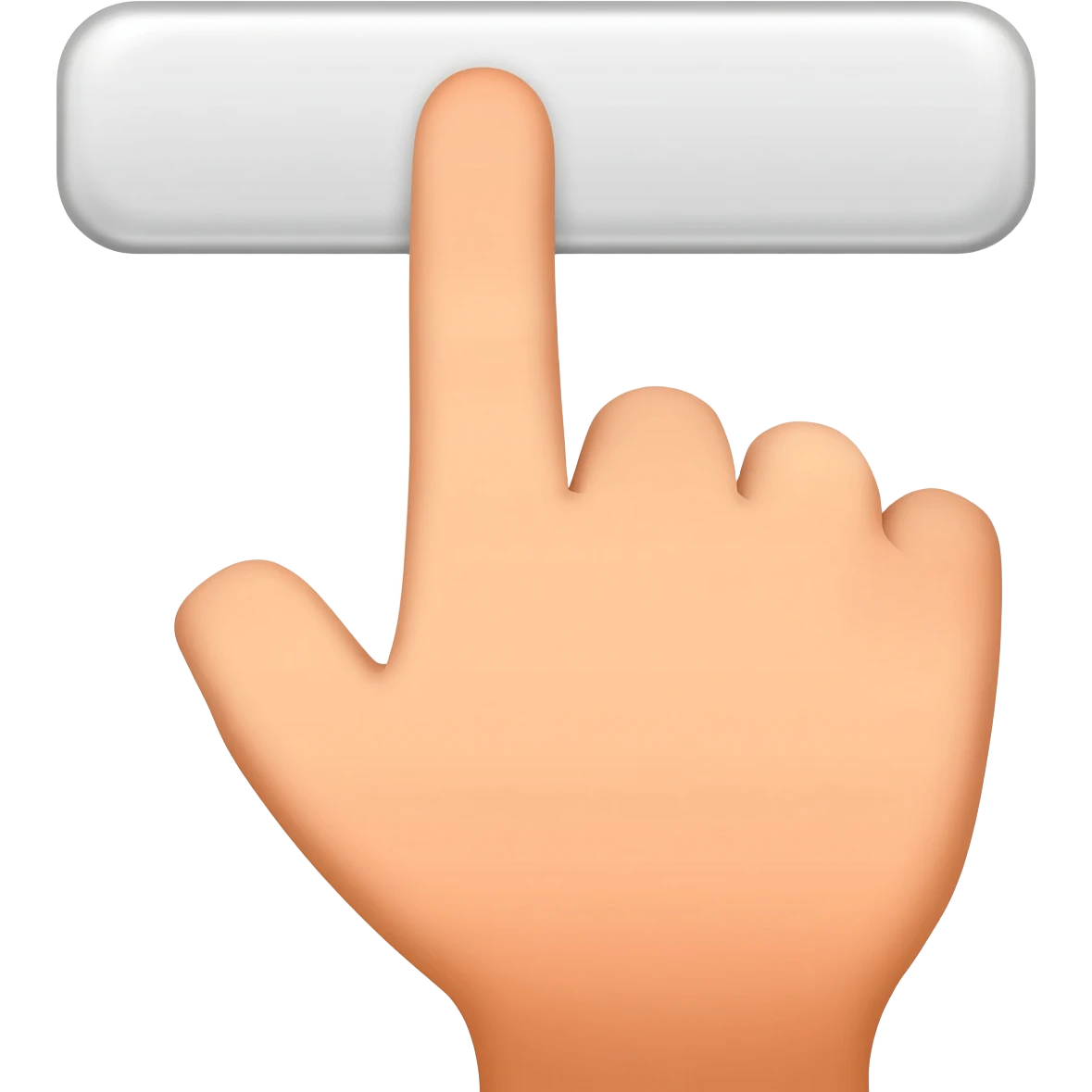 click point finger emoji