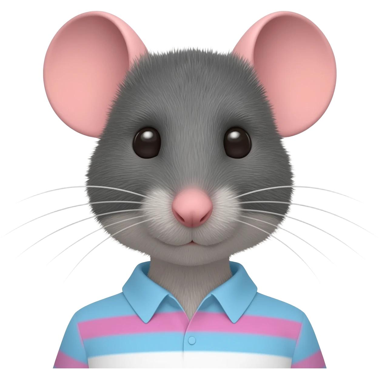 a trans boy - rat emoji