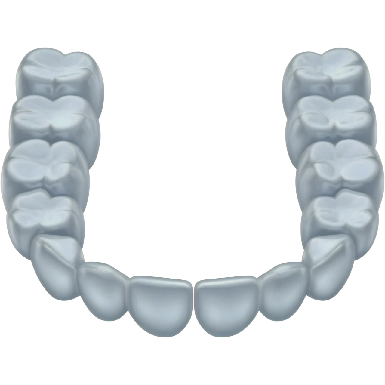 Clear aligners emoji