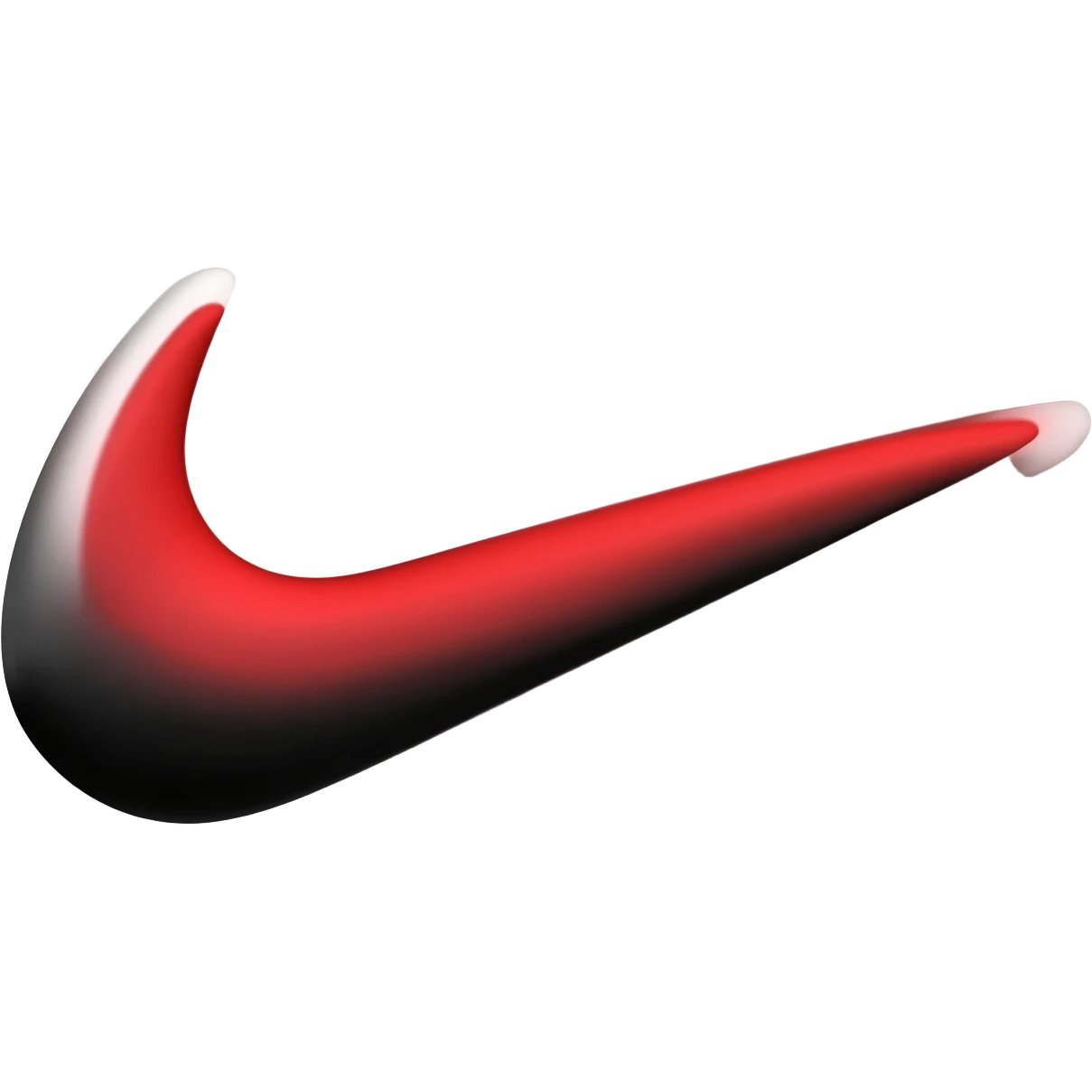 Red black Nike with white bows emoji