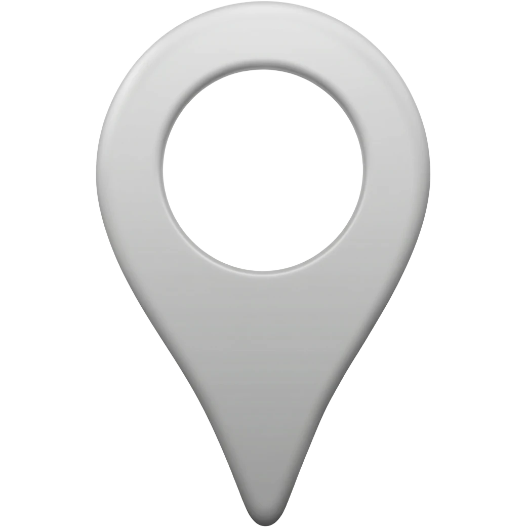 White Google maps emoji