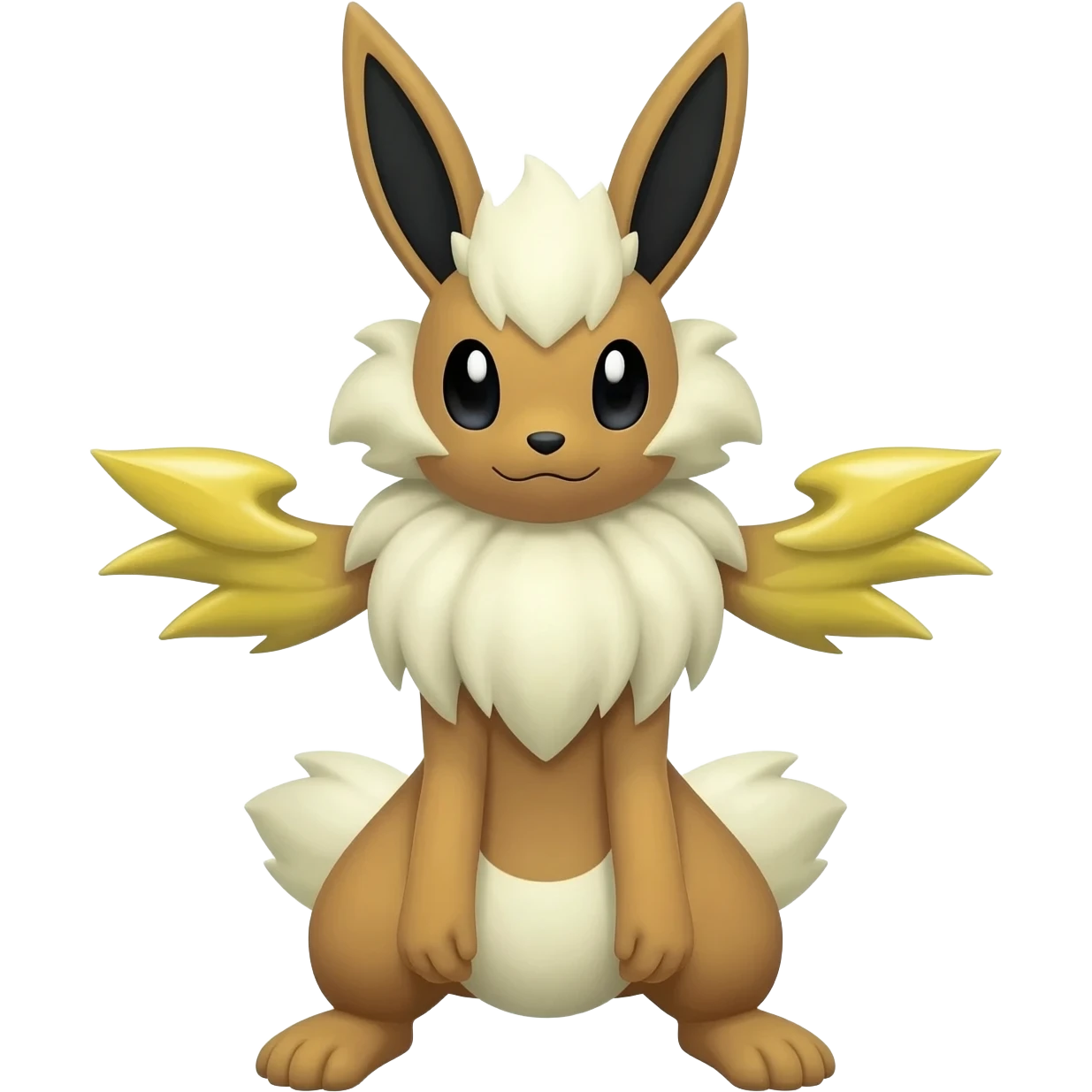 Shiny Furret-Absol-Noibat-Hybrid (Full body) emoji