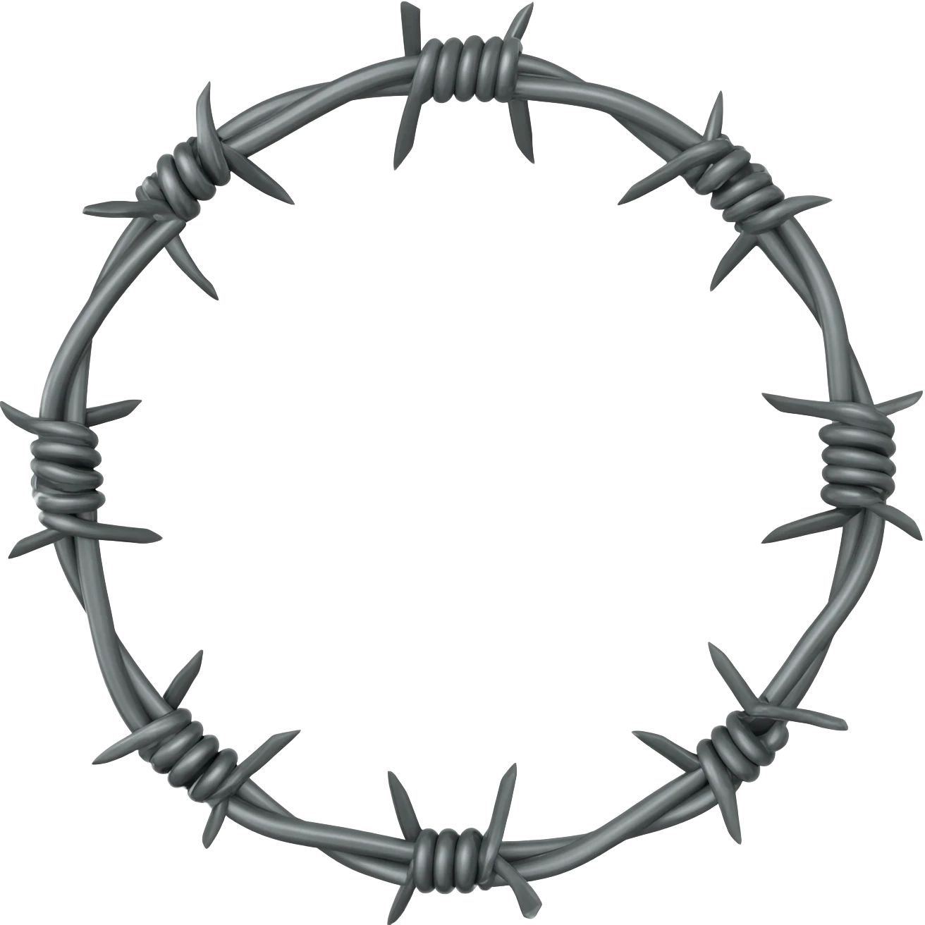 Barbed wire Ring emoji