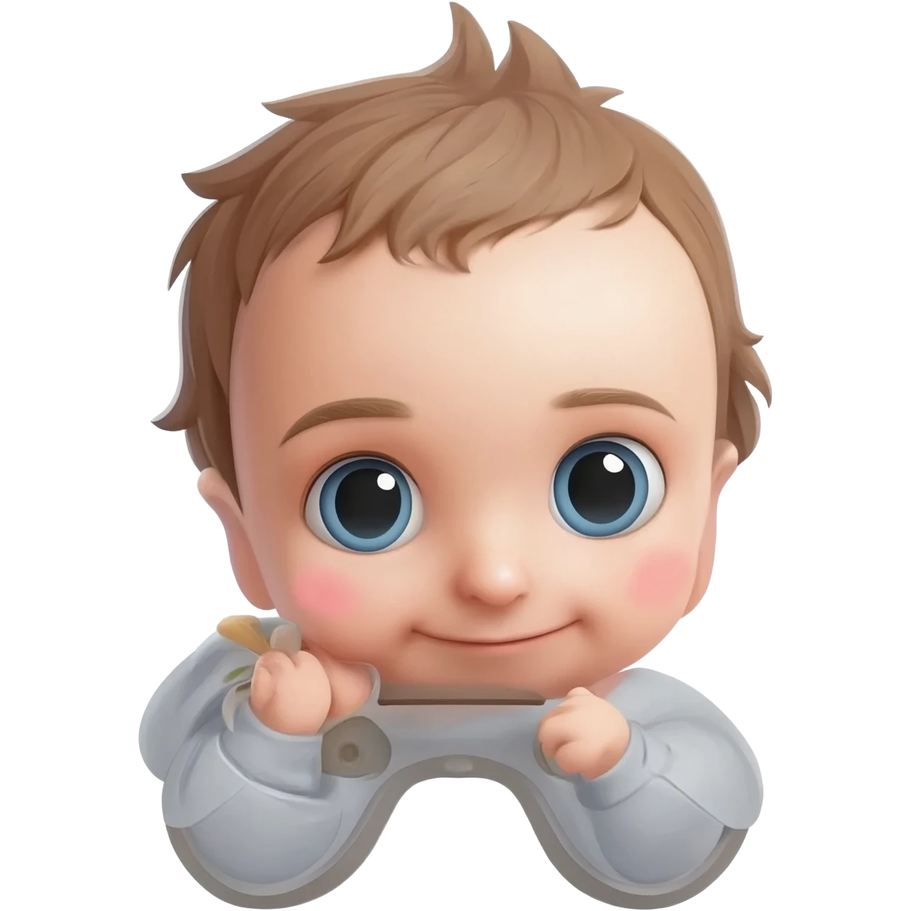 Xe đẩy em bé emoji