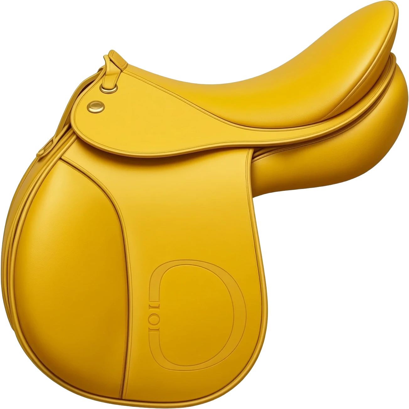 yellow dior print saddle bag emoji