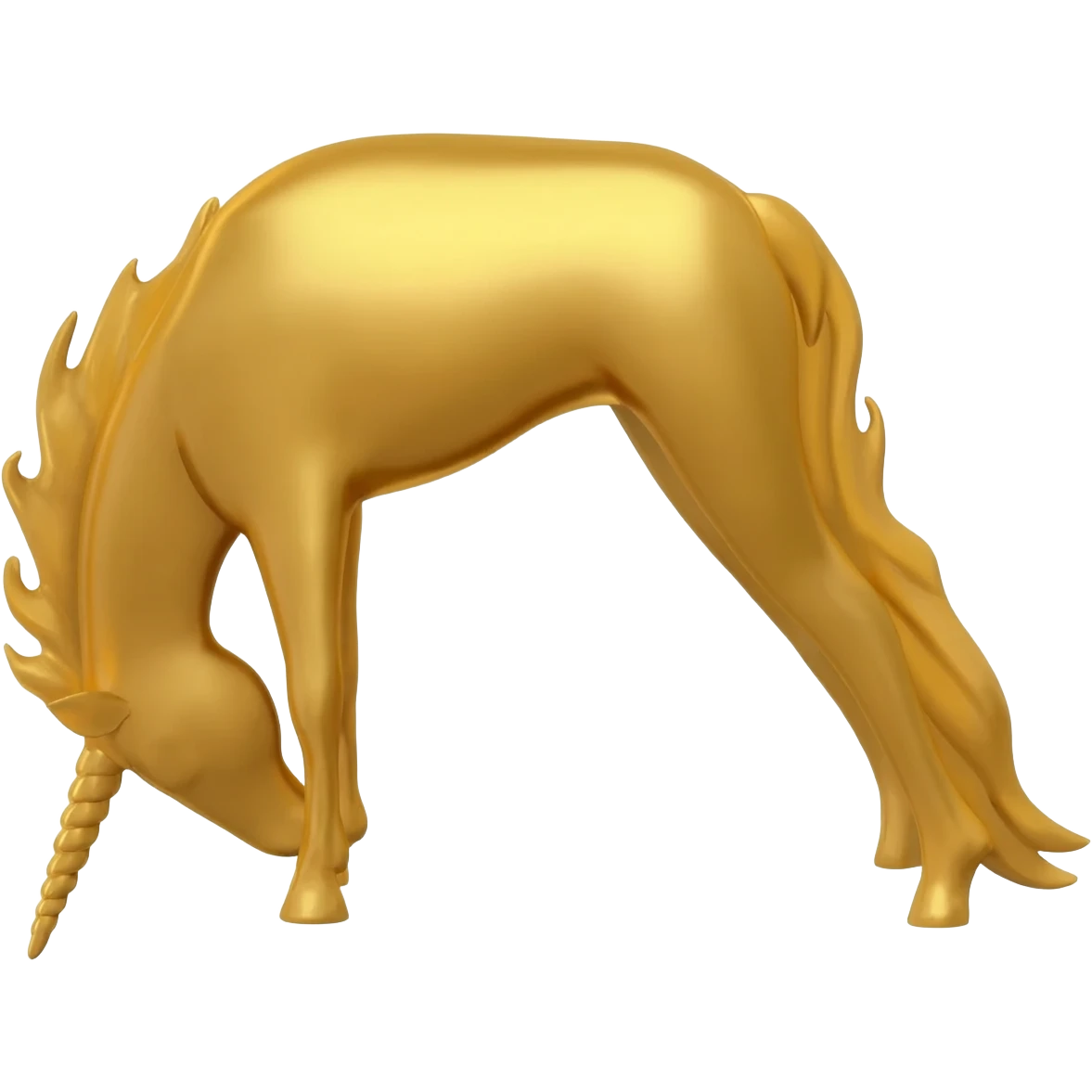 unicorn yoga emoji