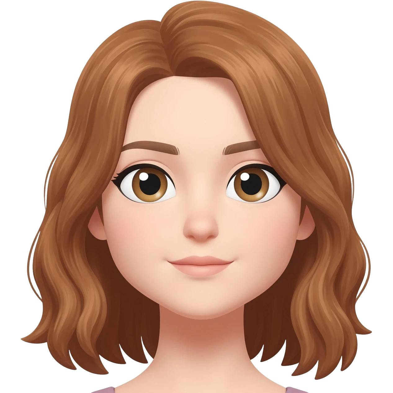 𝚄𝚗𝚊 𝚌𝚑𝚒𝚌𝚊 𝚌𝚘𝚗 𝚎𝚕 𝚙𝚎𝚕𝚘 𝚌𝚊𝚜𝚝𝚊𝚗̃𝚘 𝚌𝚕𝚊𝚛𝚘 emoji