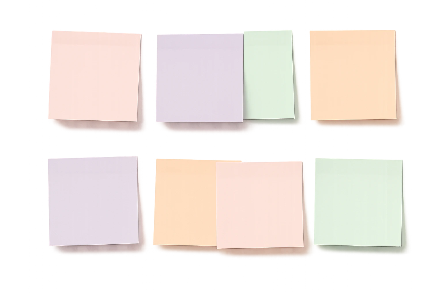 aesthetic pastel sticky notes emoji