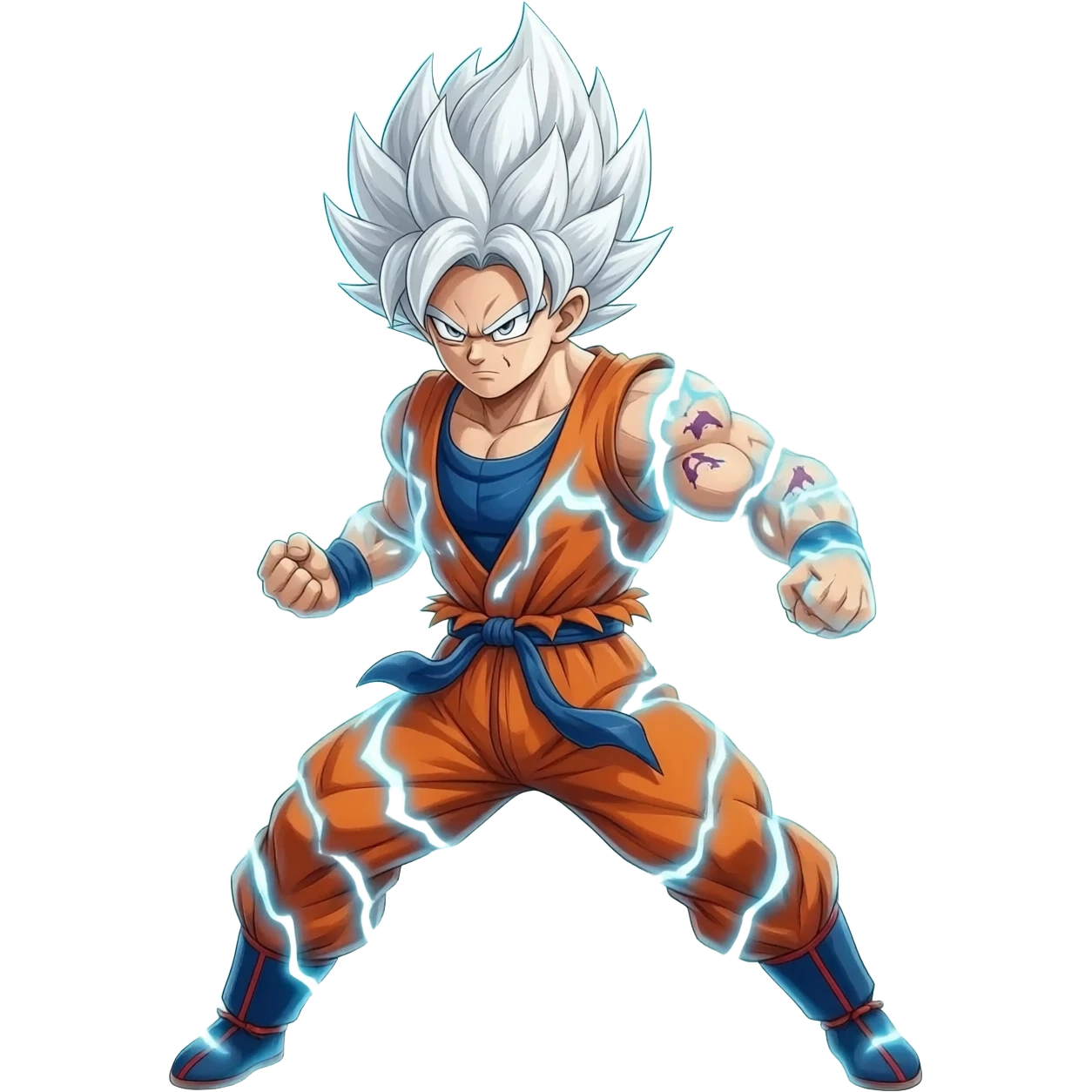 Goku ulta instinct emoji