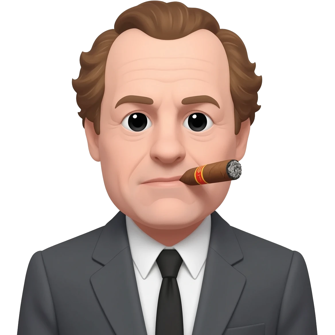 Jimmy Savile with a cigar emoji