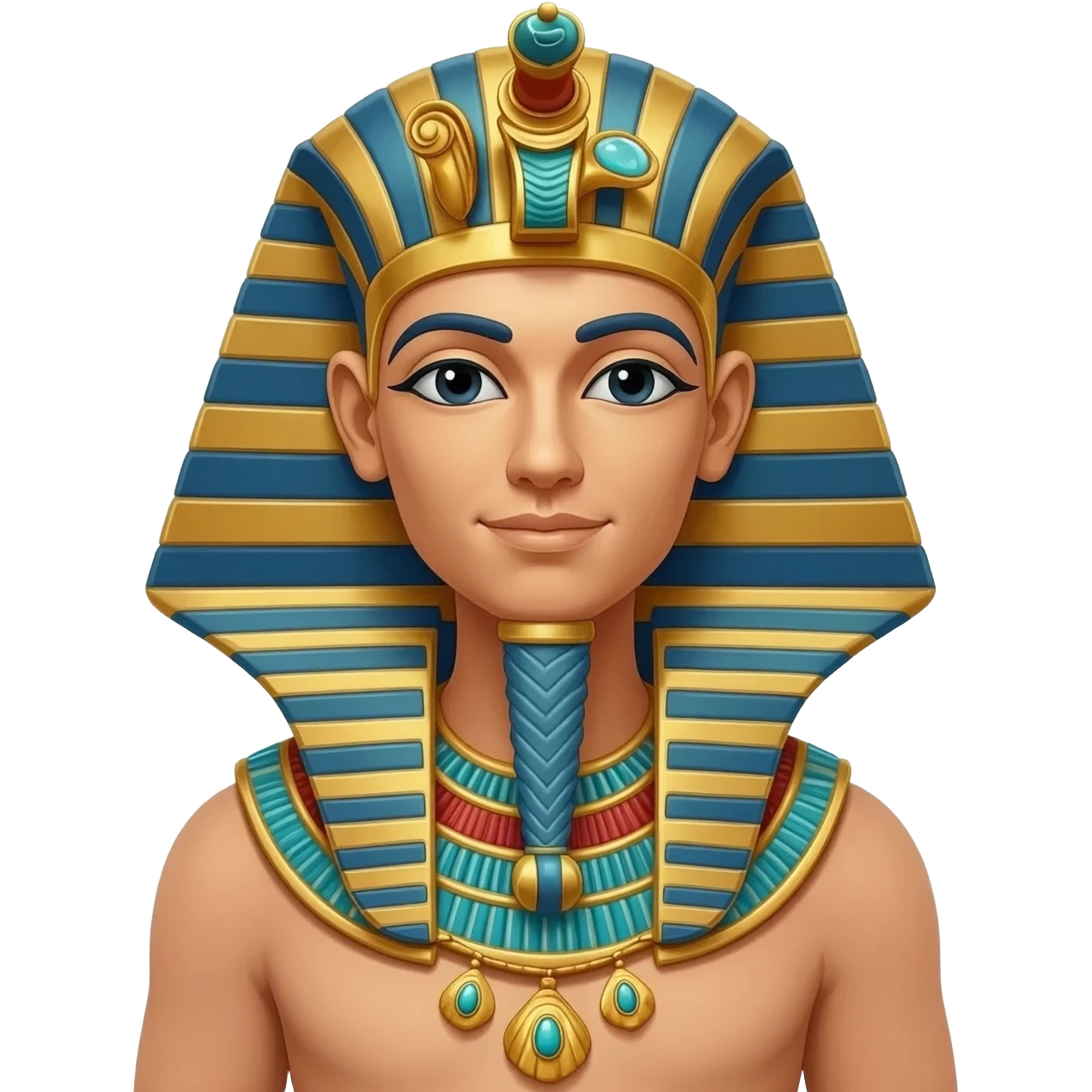 bald pharoah emoji