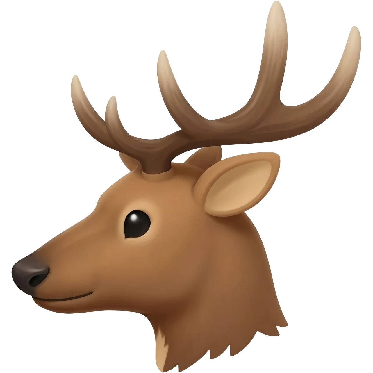 Sinnlich elchkopf diagonal emoji