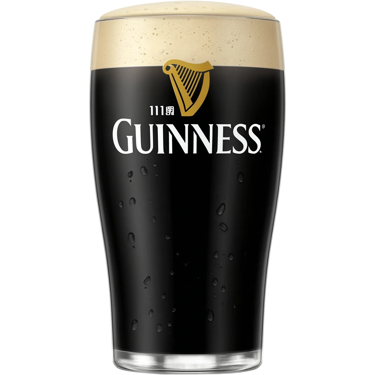 Glass of Guinness emoji
