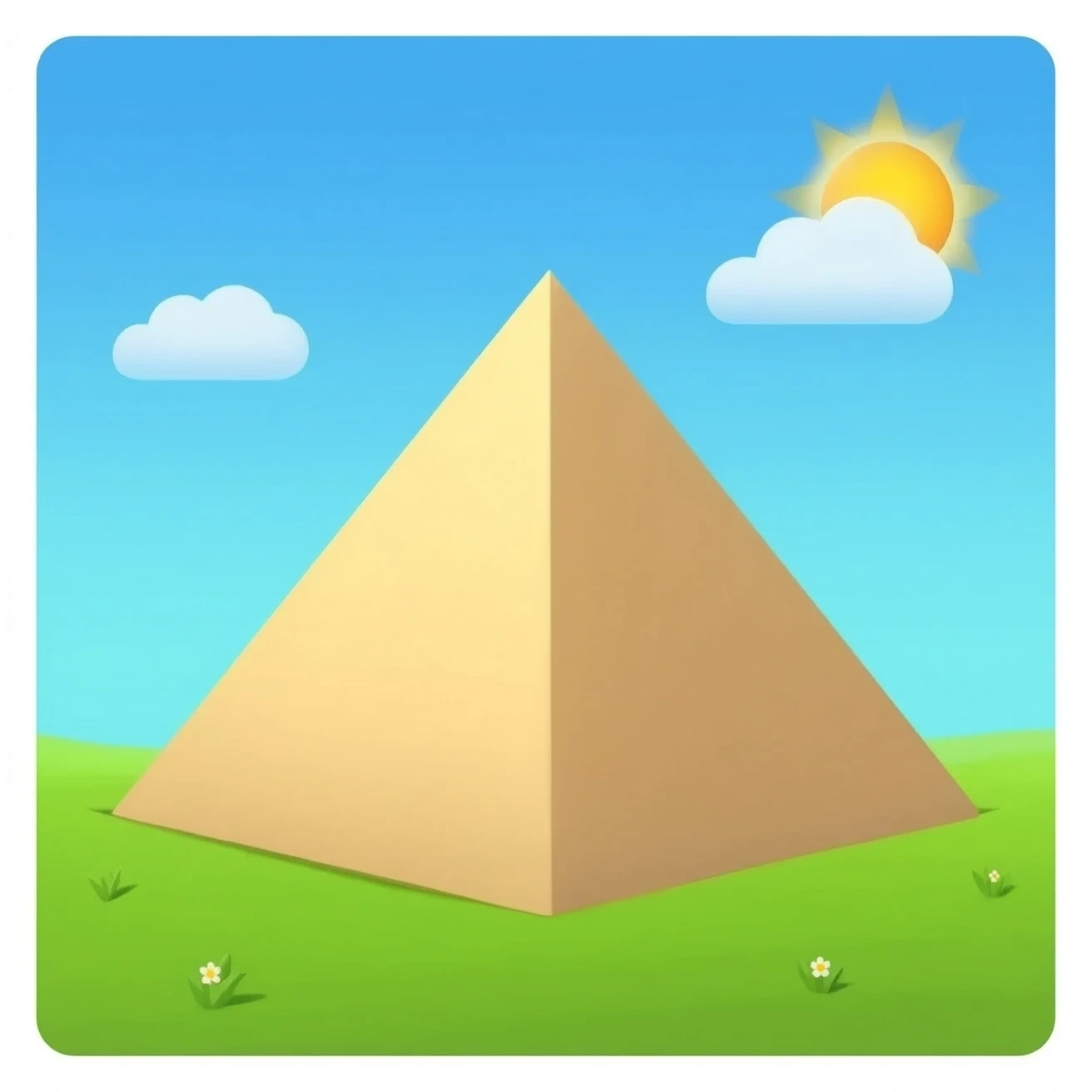 Pyramide emoji