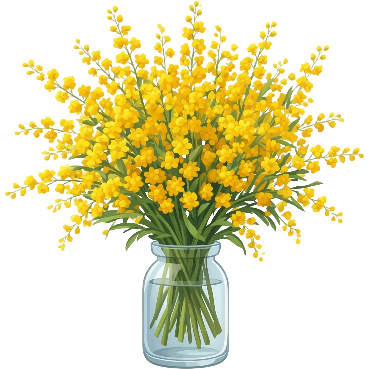 Mazzo di mimosa emoji