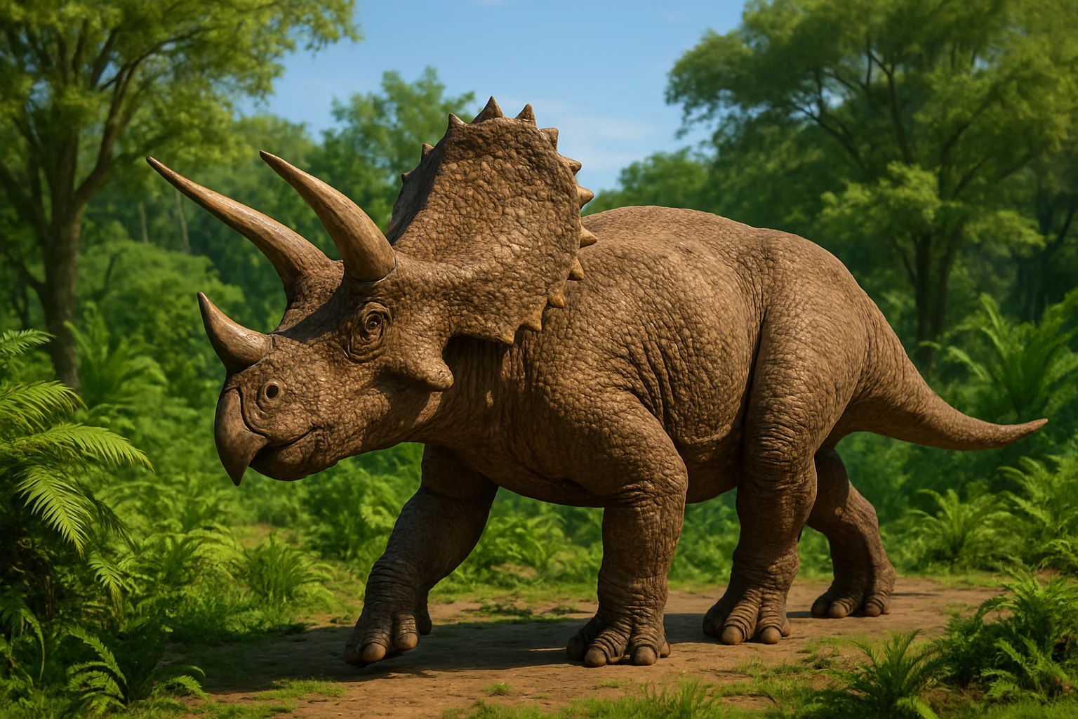 Triceratops emoji