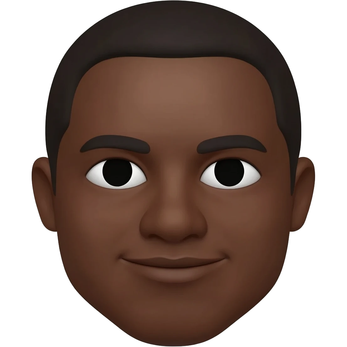 Dark skin memoji emoji