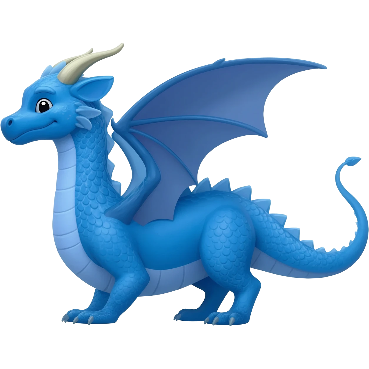 Dragao azul emoji