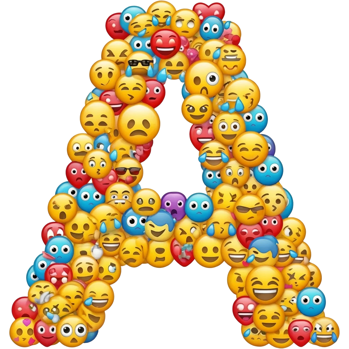 I need a words in emoji  S and A emoji