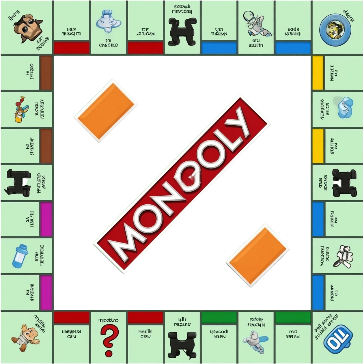 Monopoly game emoji
