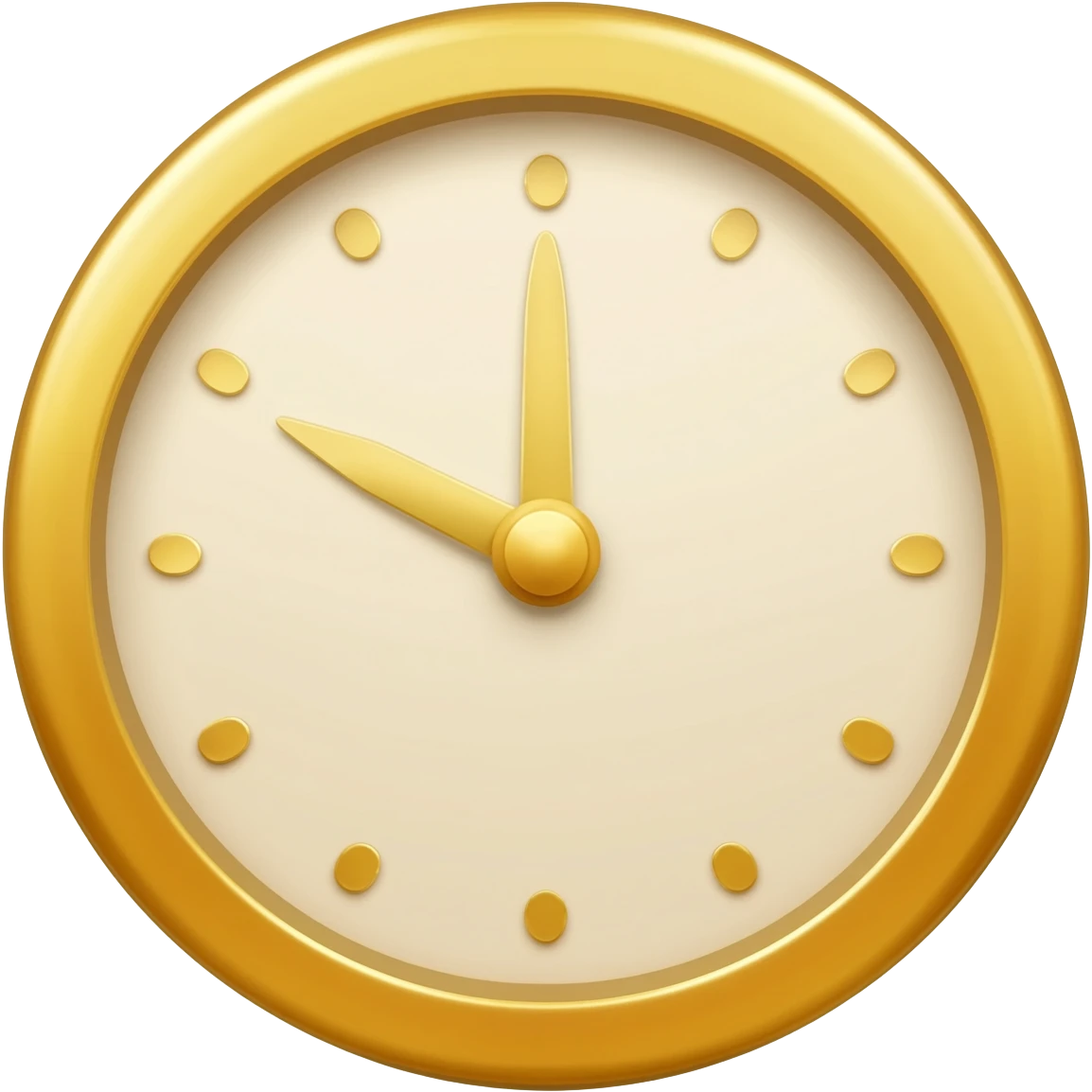 CREA UN EMOJI SOBRE UN RELOJ DORADO emoji