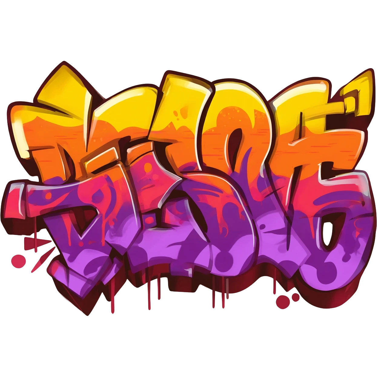 graffiti emoji