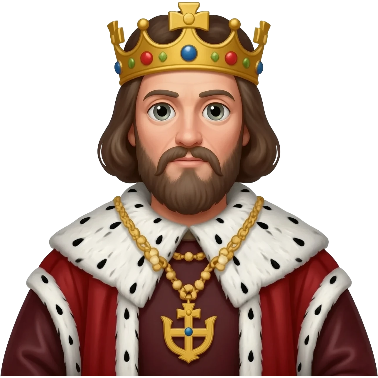 John Lewis king in 1493 emoji