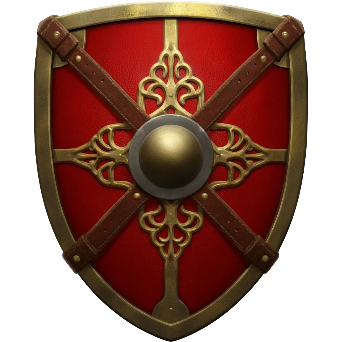 medieval red shield emoji