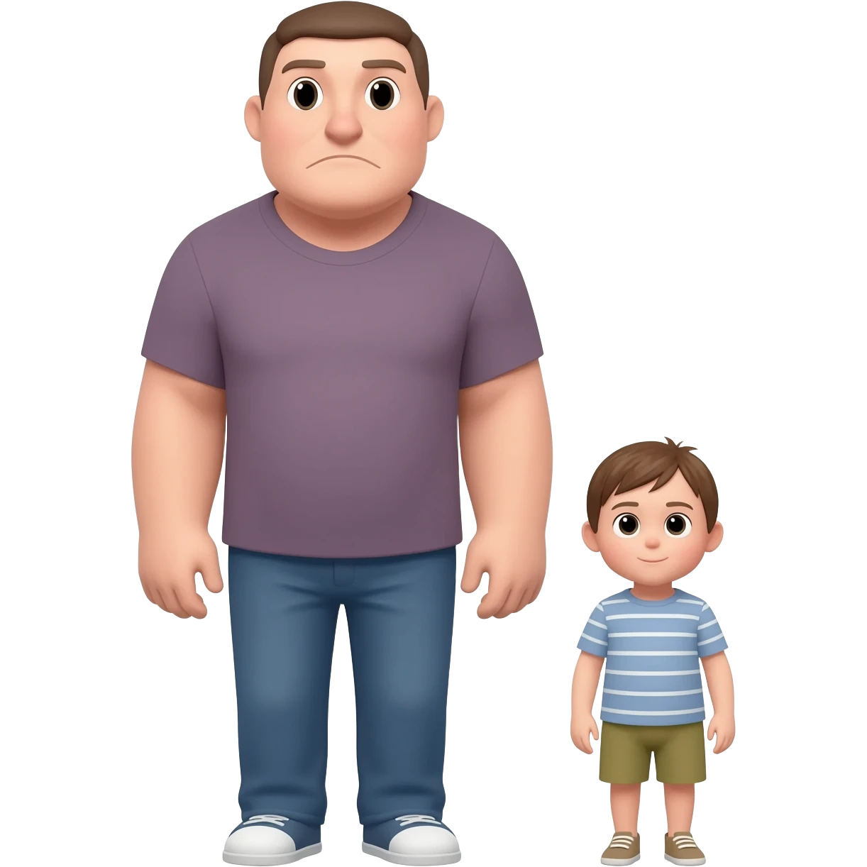 a full view of Giant with something small emoji