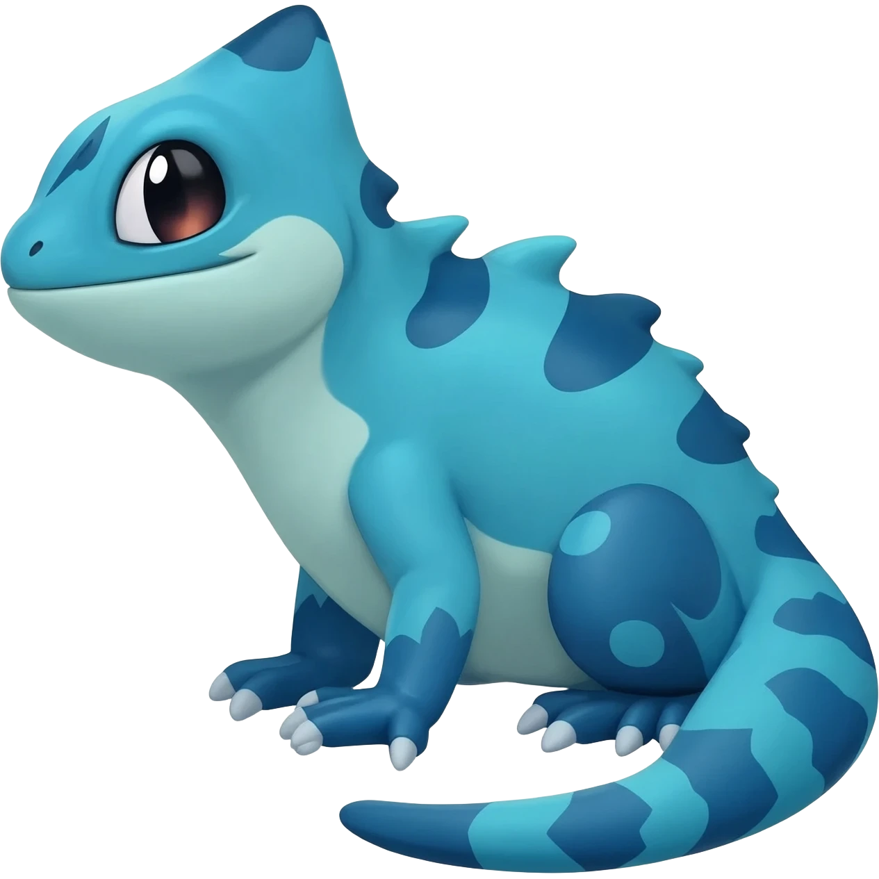 blue lizard fakemon emoji