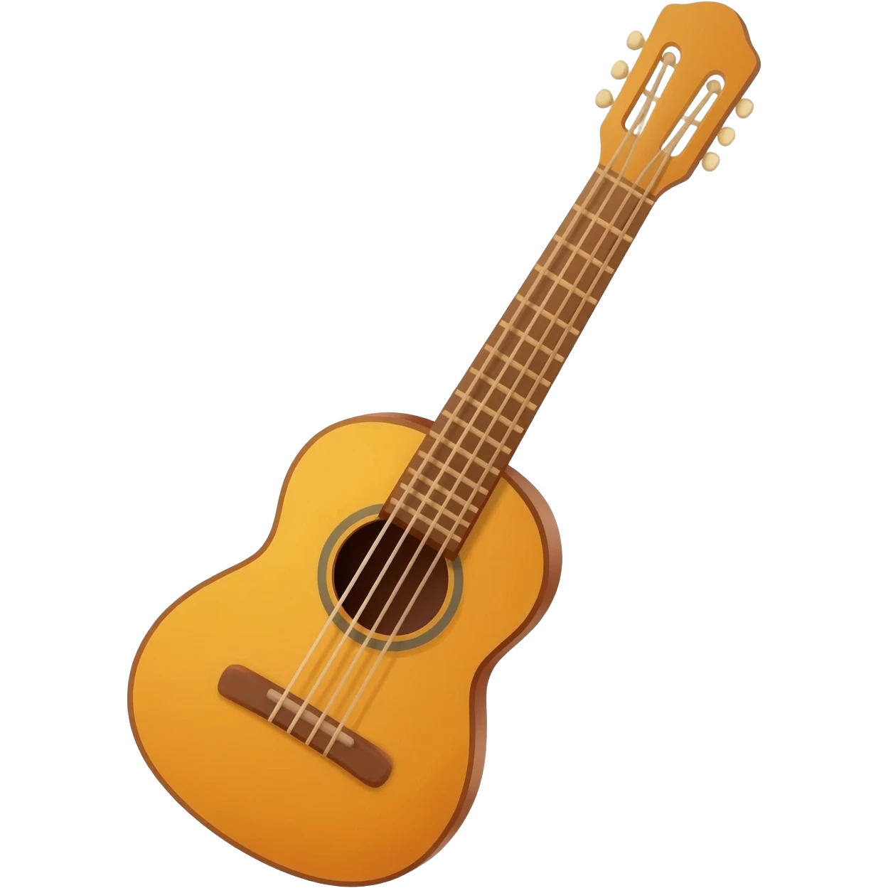 the guitar from the cartoon The book if Life emoji