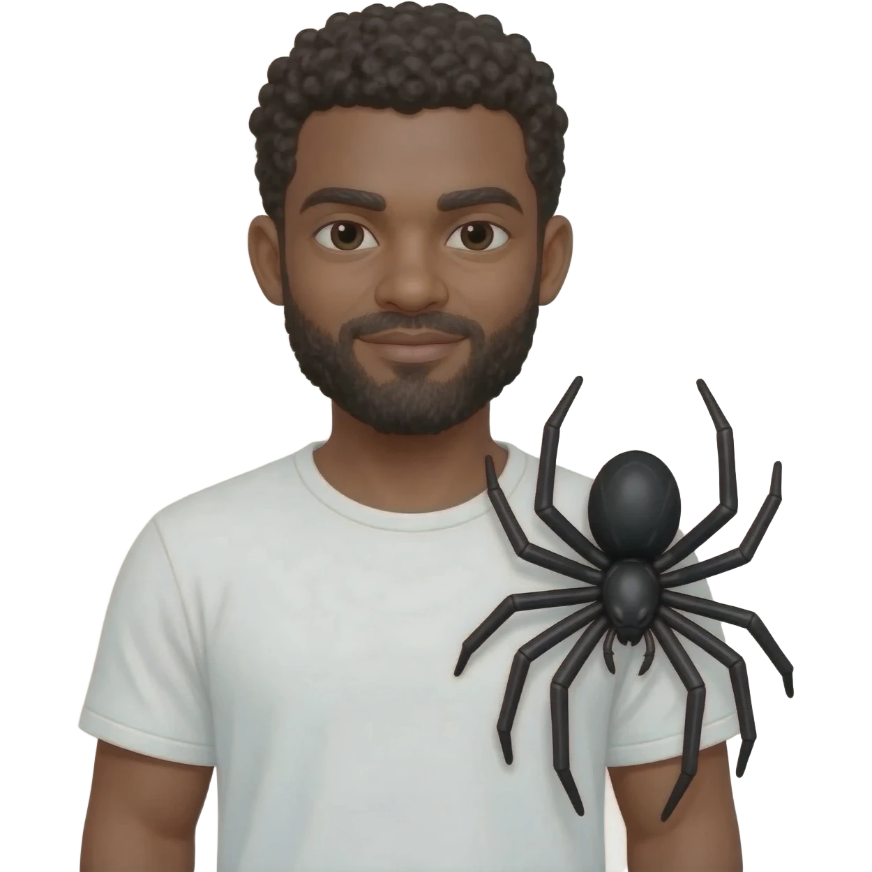 🕷 🧔🏿👕 emoji