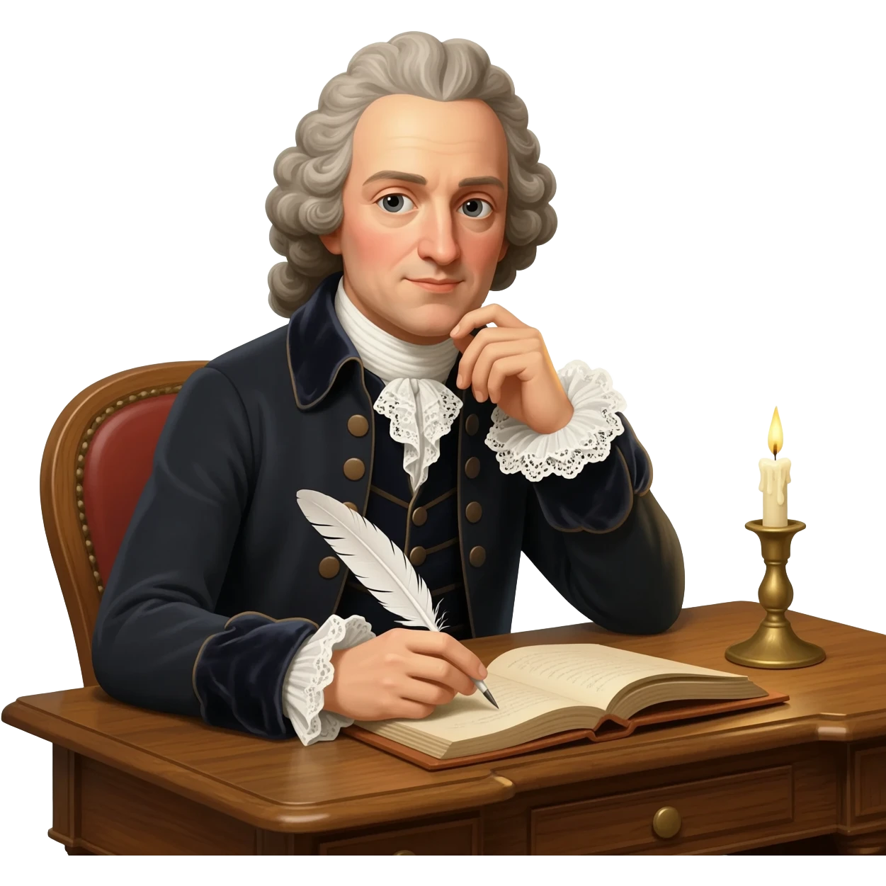 jean-jacques rousseau emoji