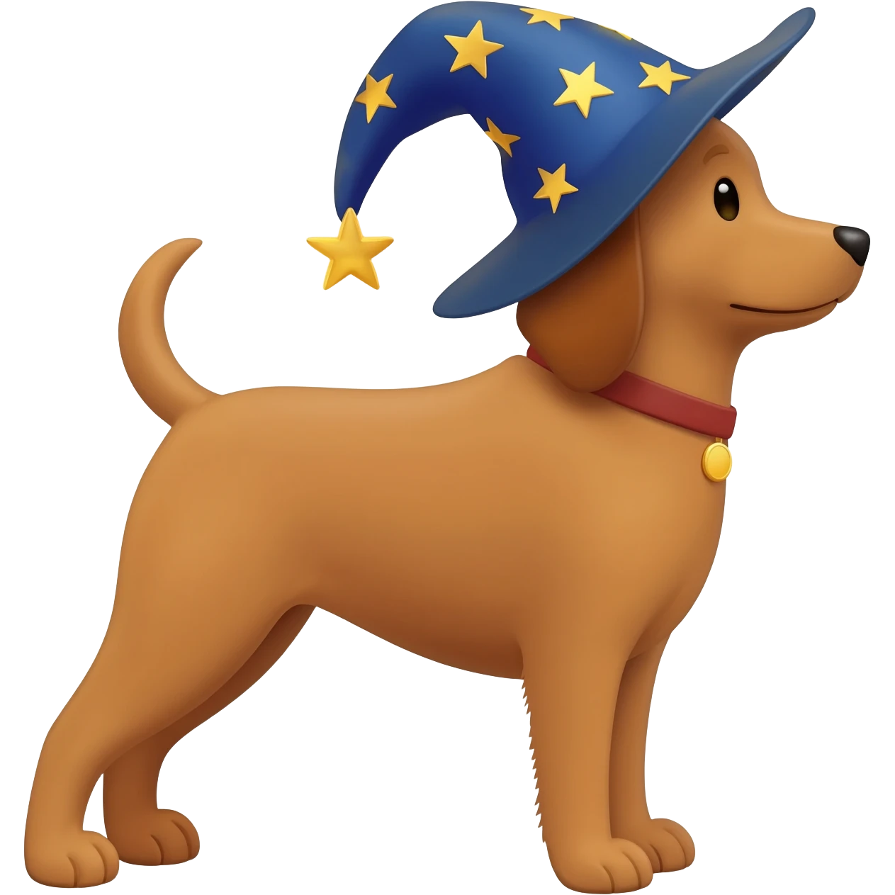 Dog wizard emoji
