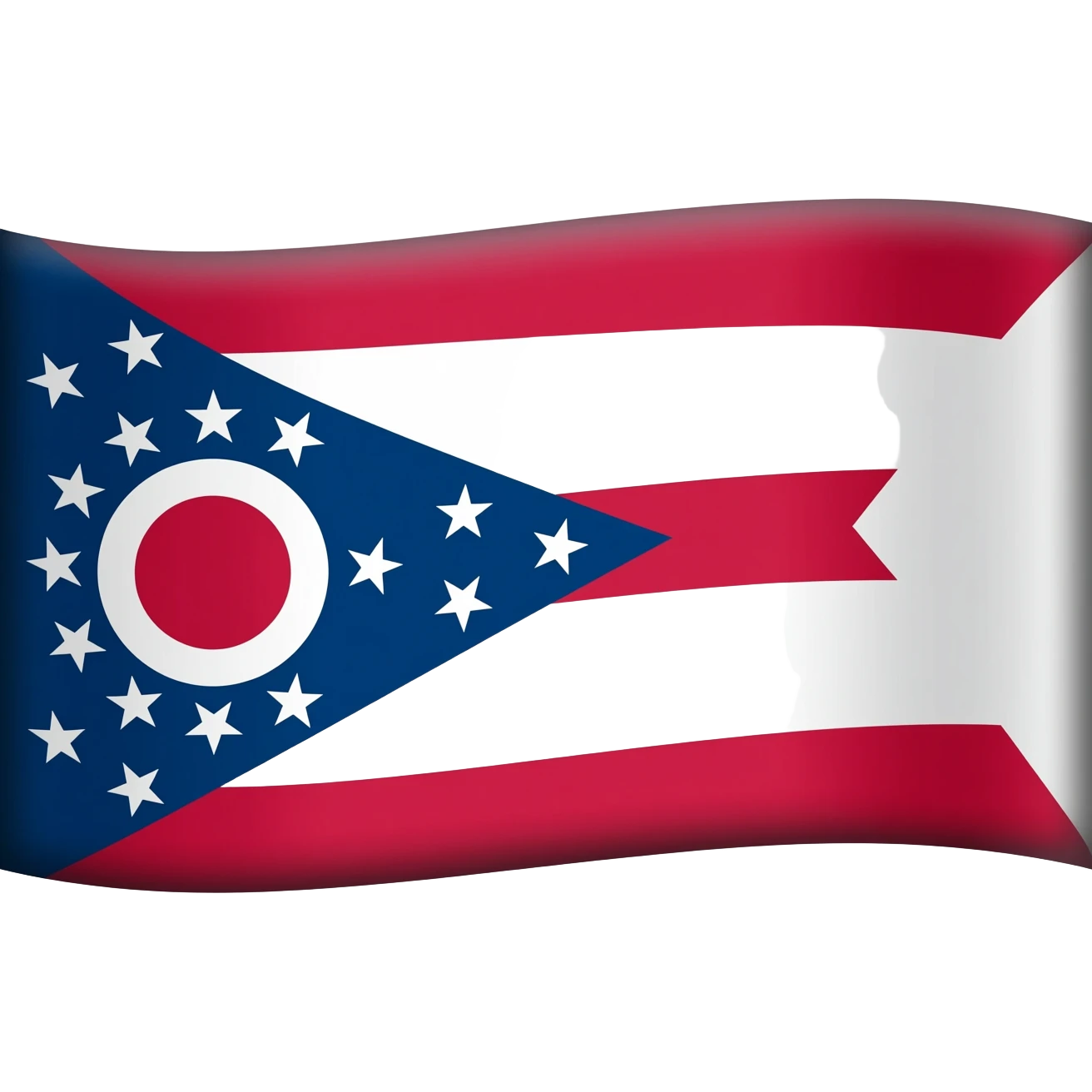 state of ohio flag emoji