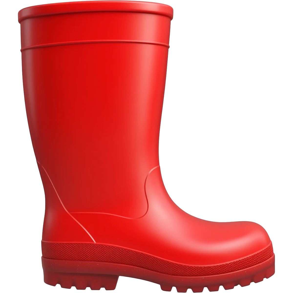 red gumboot emoji