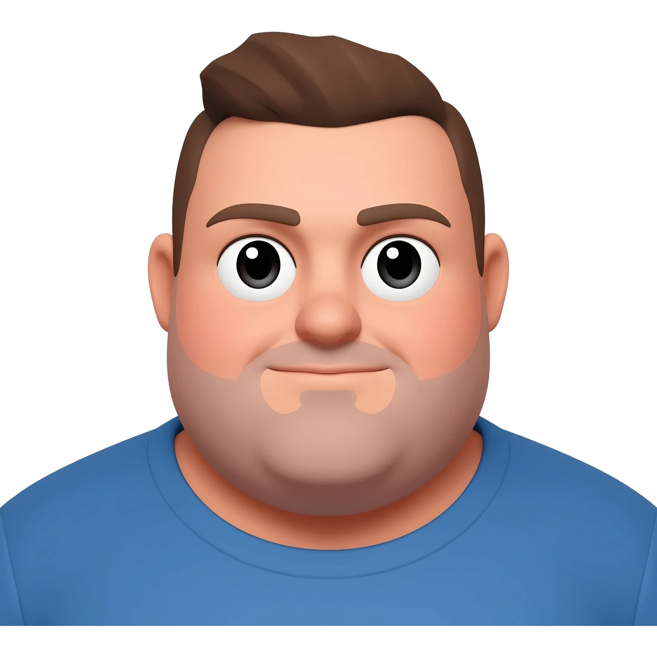 UN hombre gordo emoji