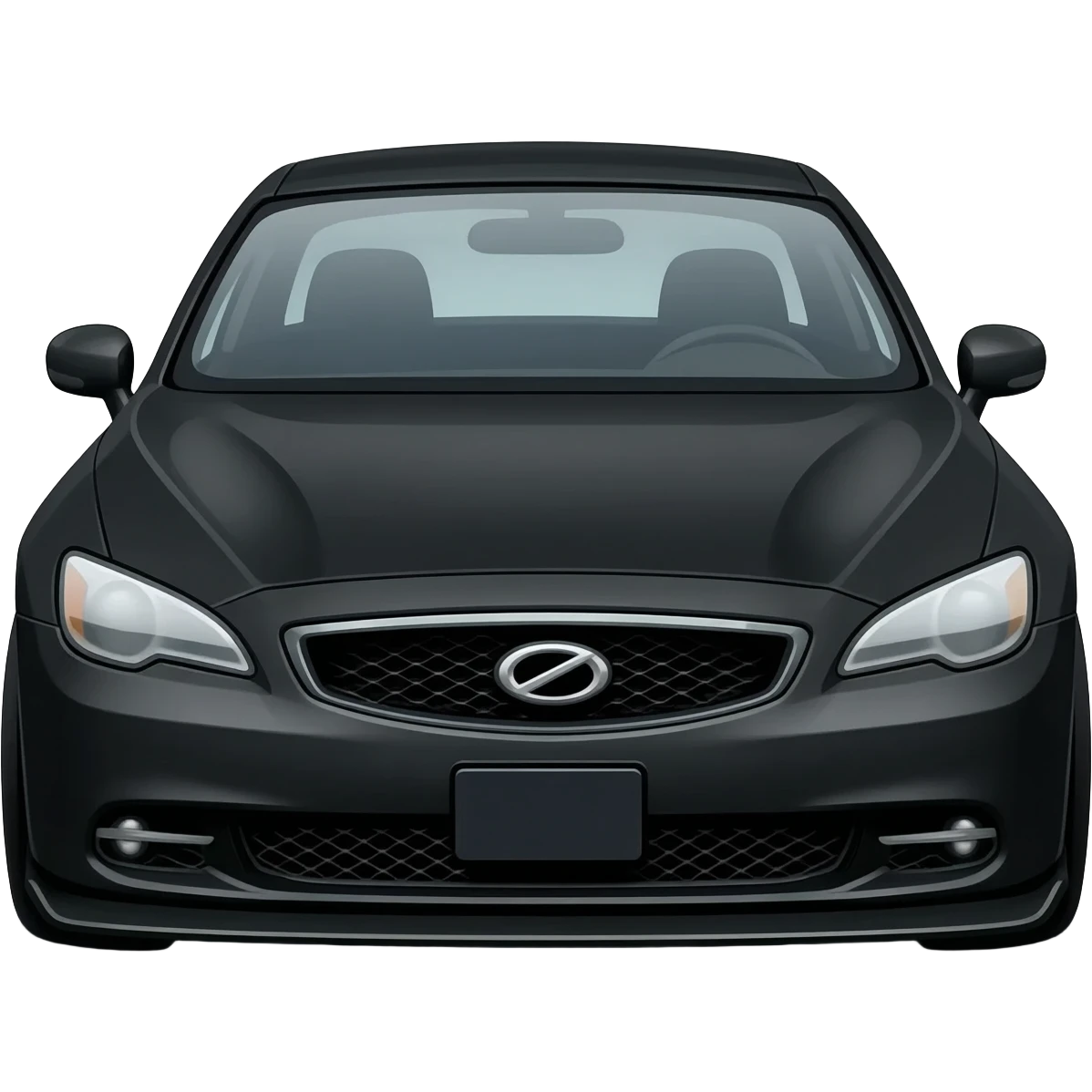 q50 black with front splitter emoji