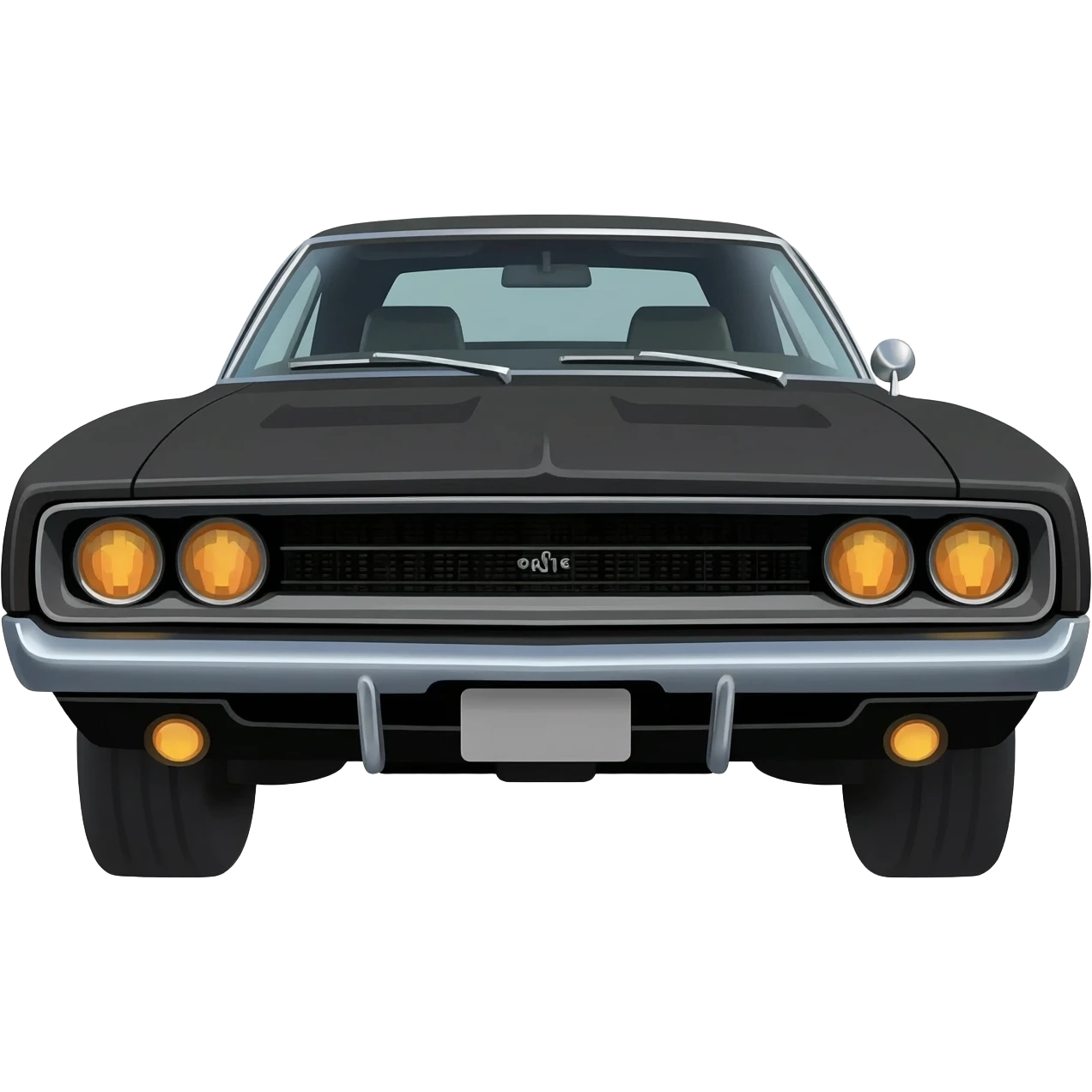 Dodge charger 70 emoji