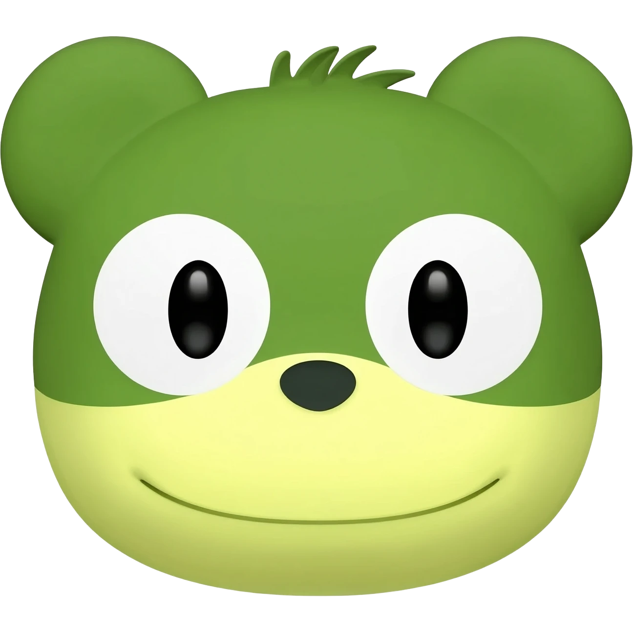 Keroppi face only emoji