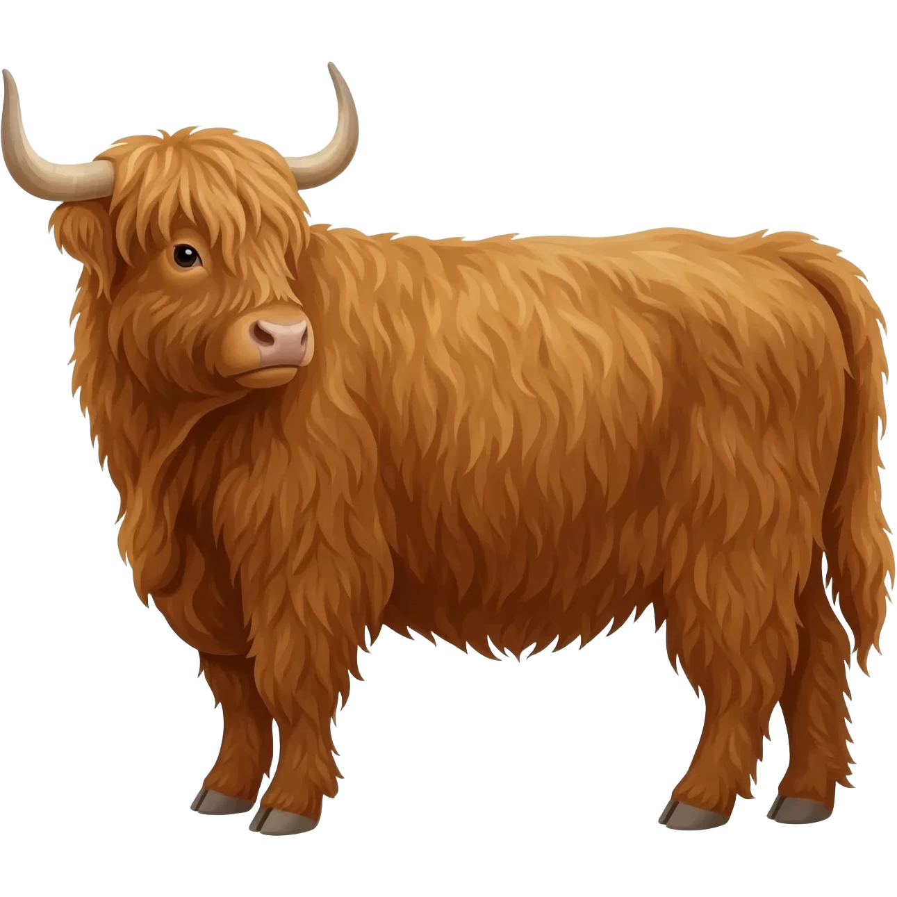 Highland cow emoji