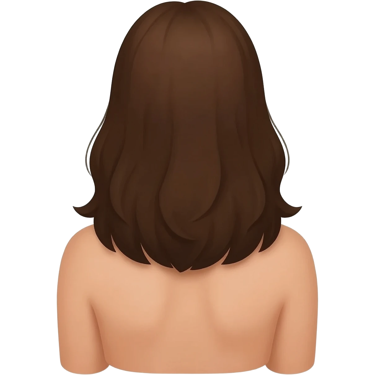 Womends behind back emoji