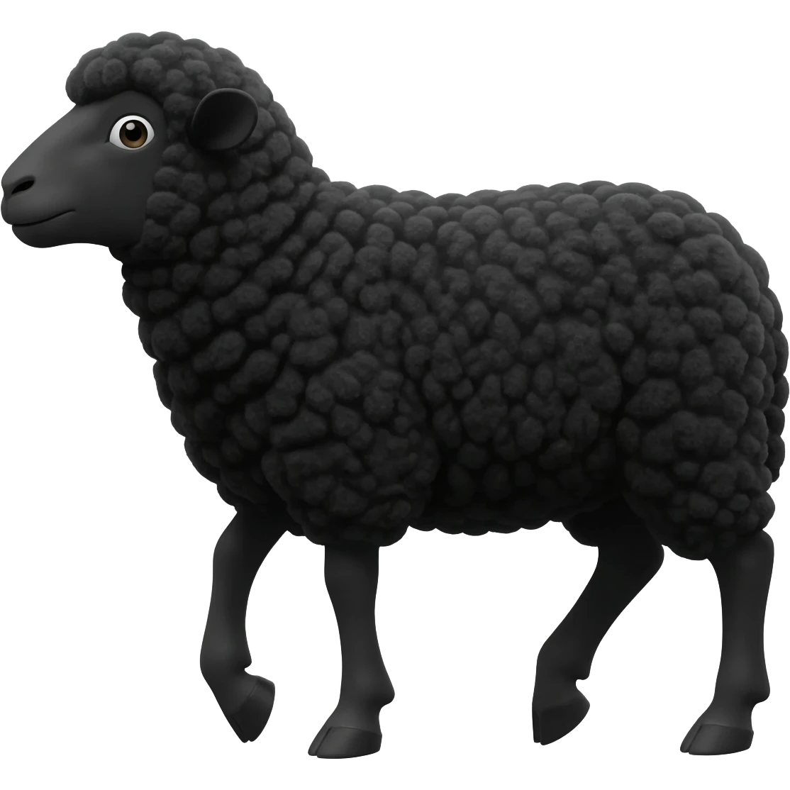 Black sheep emoji